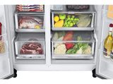 Frigorífico americano - LG GSLV71PZLE, No Frost, 635 l, 179 cm, Inox antihuellas