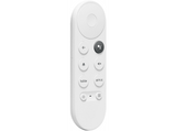 Reproductor multimedia - Google Chromecast con Google TV (HD), Resolución 1080 pixels, Mando con control por voz, Nieve