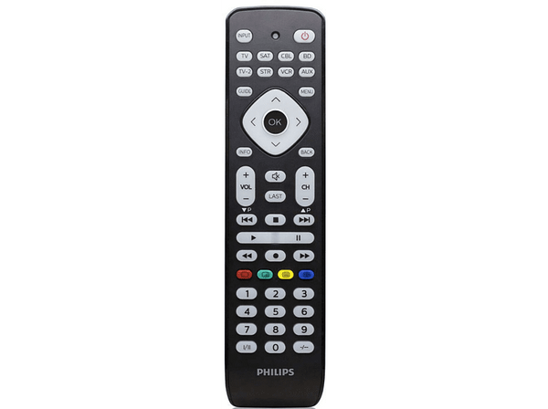 Mando a distancia - Philips SRP2018/10, 8 dispositivos, 2 x AAA,Negro