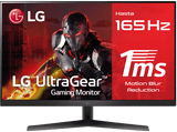 Monitor gaming - LG 32GN50R, 31.5, Full-HD, 1 ms, 165 Hz, HDMI x2, DisplayPort 2, USB, Negro