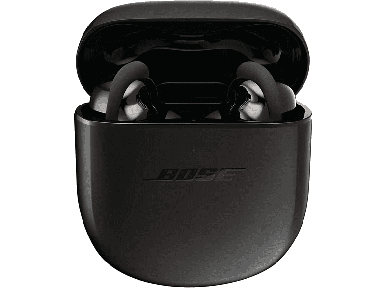 Auriculares True Wireless - Bose QuietComfort Earbuds II, Intraurales, Cancelación de ruido, 6h, Bluetooth, Negro