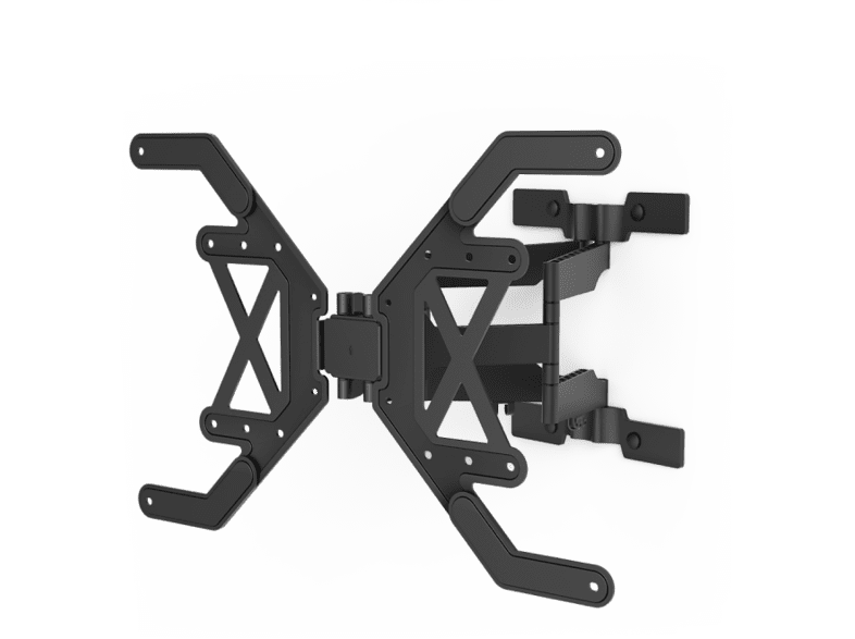 Hama Full Motion Ultraslim 00118064 Inclinable De 37 a 75 2 brazos VESA 600 x 400 mm Negro