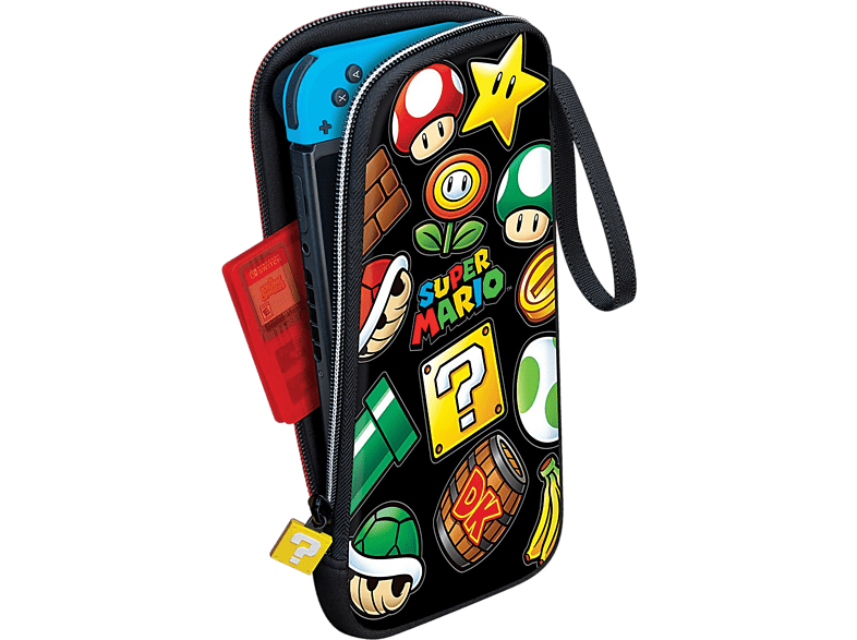 Funda - Ardistel Super Mario NNS15i, Para Nintendo Switch y Switch OLED, Multicolor + 2 estuches
