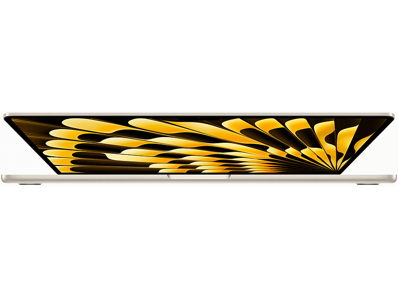 APPLE MacBook Air (2023), 15.3 Retina, Chip M2 de Apple, 8 GB, 256 GB SSD, MacOS, Teclado Magic Keyboard Touch ID, Blanco estrella