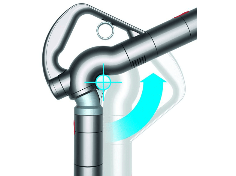 Aspirador sin bolsa - Dyson Big Ball Parquet 2, 600W, 1.8 L, Se endereza sola, Cubo grande, Cepillo