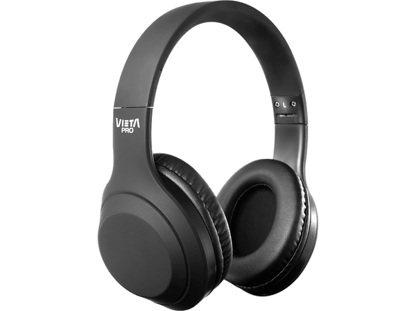 Auriculares inalámbricos - Vieta Pro Silence 2, Dual Pairing, ANC -25dB; 20h, Bluetooth, Negro