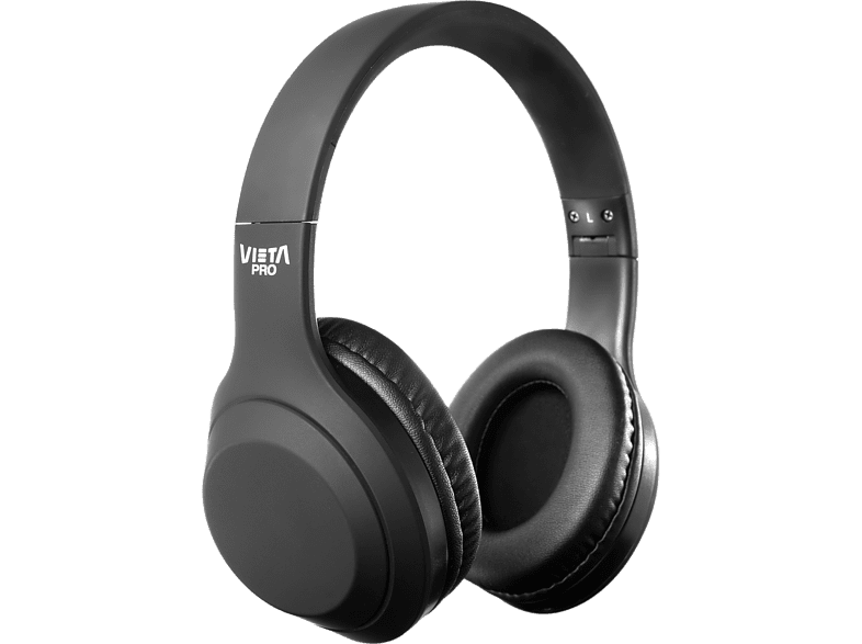 Auriculares inalámbricos - Vieta Pro Silence 2, Dual Pairing, ANC -25dB; 20h, Bluetooth, Negro