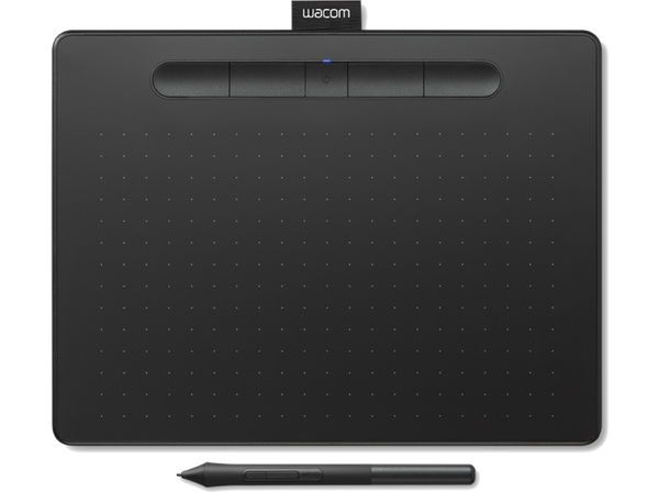 Tableta gráfica - Wacom CTL-6100WLK-S Intuos Medium, Bluetooth, Negro