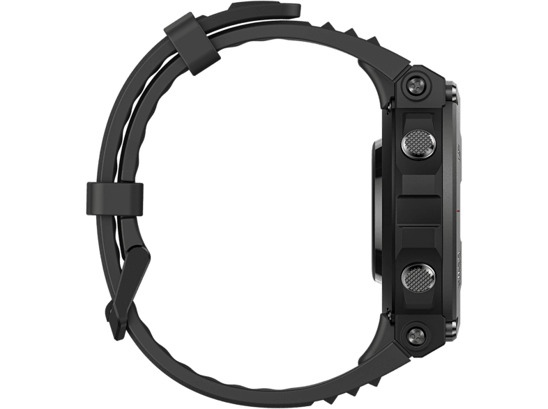Smartwatch - Amazfit T-REX 2, 1.39 , Polímero/ Aleación, Protección `10 ATM, Hasta 24 días, BT 5.0, Negro