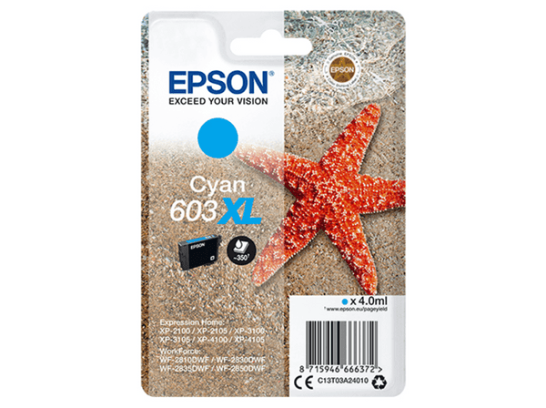 Cartucho tinta - Epson Cyan 603XL