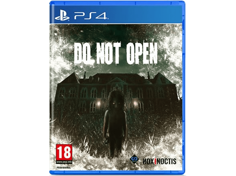 PS4 Do not open