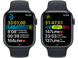 APPLE Watch Series 8 (2022), GPS, 45 mm, Caja de aluminio, Vidrio delantero Ion-X + Adaptador de corriente, USB-C de 20 W