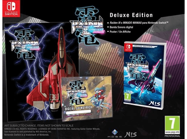 Nintendo Switch Raiden III x MIKADO MANIAX Deluxe Edition