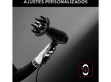 Secador -  Rowenta x Karl Lagerfeld CV887LF0 K/Pro Stylist, 2200 W, Motor AC Pro, 2 velocidades, 3 temperaturas, Tecnol. iónica, Keratin & Glow, Negro