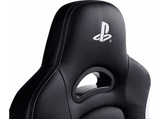 Silla gaming - Nacon PS4 CH-350ESS, Ajustable, 5 ruedas, Licencia de Sony, Reposabrazos, Negro