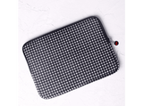 Funda tablet - Wondee Lucía Be, De 11, Universal, Textura antideslizante, Blanco y Negro