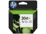 Cartucho de tinta - HP 304XL, Tricolor, N9K07AE