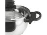 Batería de cocina - Magefesa Style 5 Pzas, Especial Inducción, 2 Ollas, 1 Cazo, Inox