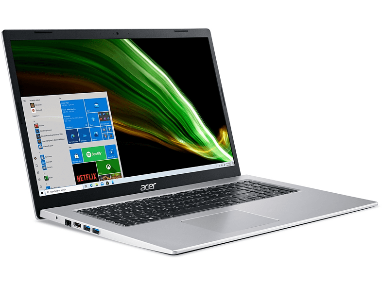 Portátil - Acer A317-53G-54LF, 17.3 Full HD, Intel® Core™ i5-1135G7, 8GB RAM, 512GB SSD, GeForce® MX350, Windows 11 Home