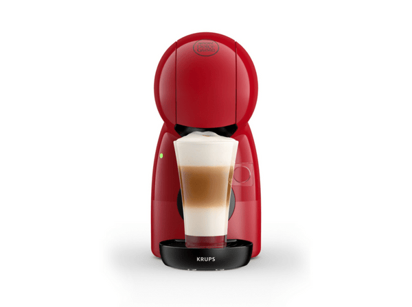Cafetera de cápsulas - Nescafé Dolce Gusto Krups Piccolo XS, 15 Bar, Roja