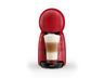 Cafetera de cápsulas - Nescafé Dolce Gusto Krups Piccolo XS, 15 Bar, Roja