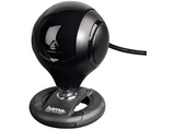 Webcam - Hama 00053950, HD 1280x720p, Para PC y Mac, Micrófono, USB, 360º, Negro