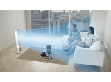 Purificador de aire - Dyson TP00 Pure Cool, Ventilador Purificador de torre, Not Connected, Filtro HEPA Glass 360, 40 W, 10 Velocidades, Blanco/Plata