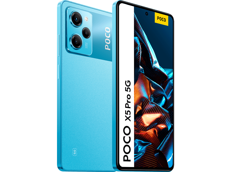 Móvil - Pocophone X5 Pro, Azul, 256 GB, 8 GB RAM, 6.67 FHD+ Flow AMOLED DotDisplay, Snapdragon® 778G, 5000 mAh, Android