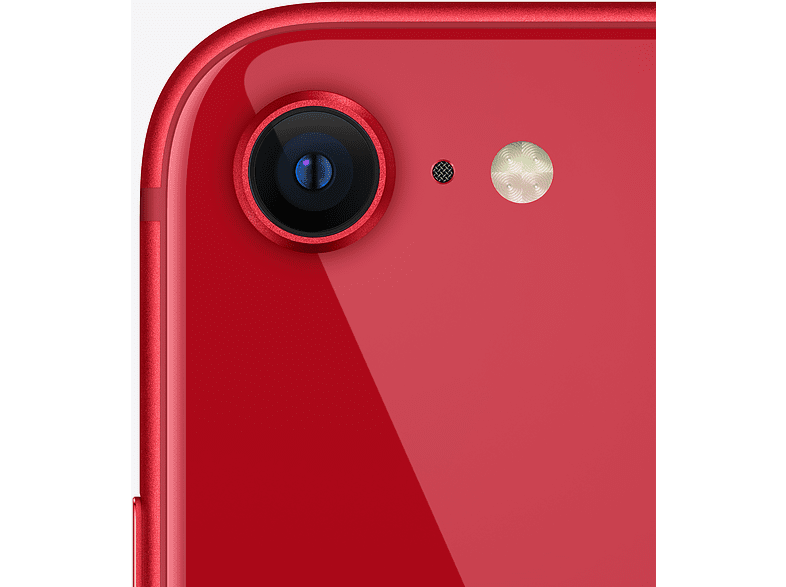 Apple iPhone SE (3ª gen.), (PRODUCT)RED, Rojo, 5g, 128 GB, 4.7 Retina HD, Chip A15 Bionic, iOS,