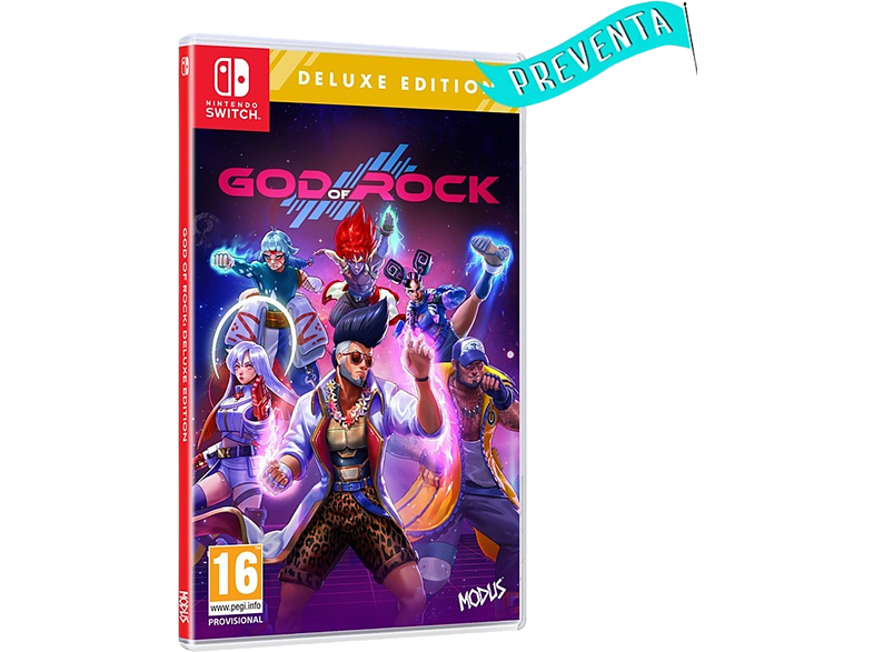 Nintendo Switch God Of Rock, Edición Deluxe
