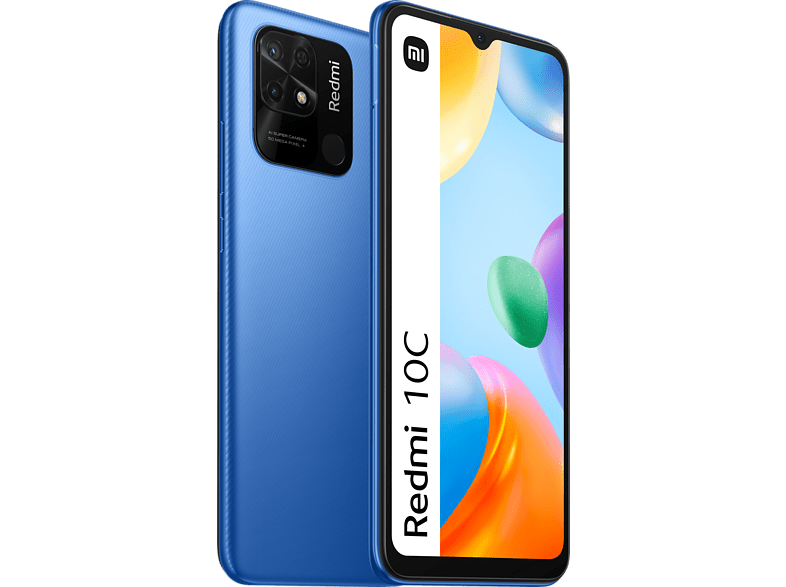 Móvil - Xiaomi Redmi 10C 4G, Ocean Blue, 64 GB, 4 GB RAM, 6.71 HD+, Snapdragon 680, 5000 mAh, Android 11