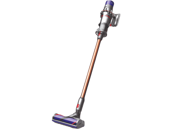 Aspirador escoba - Dyson V10 Absolute Generación 2022, 150 W, 60 min, Inalámbrico, Potente succión, Níquel/ Cobre