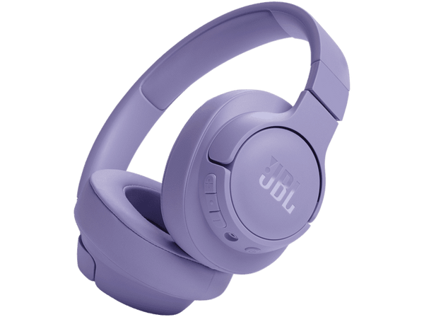 Auriculares inalámbricos - JBL Tune 720BT, Bluetooth 5.3, Autonomía 76 h, Plegables, Lila
