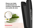 Plancha de pelo - Revlon RVST2211 Digital, 25 mm, 10 temperaturas, Hasta 235 °C, Negro
