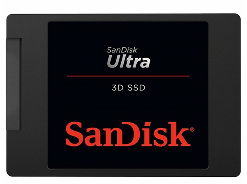 Disco duro SSD 1 TB - Sandisk Ultra 3D, 2.5, 1000 GB, Serial ATA III