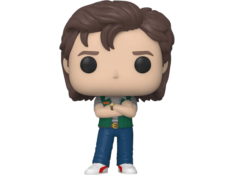 Figura - Funko POP! Stranger Things Season 4 - Steve Harrington, 9.5 cm, Vinilo, Multicolor