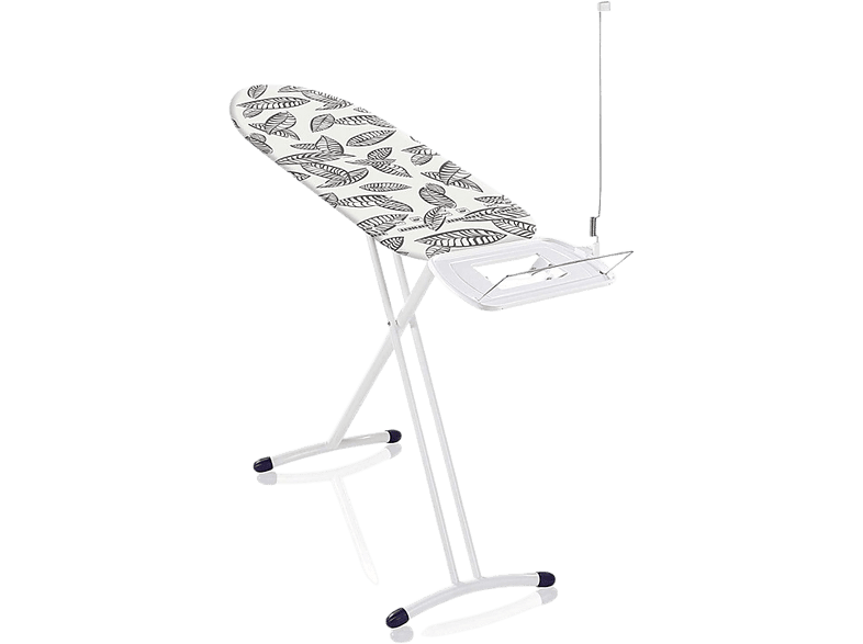 Tabla de planchar - Leifheit Air Board Express M Solid, 120 x 38 cm, Altura regulable, Blanco