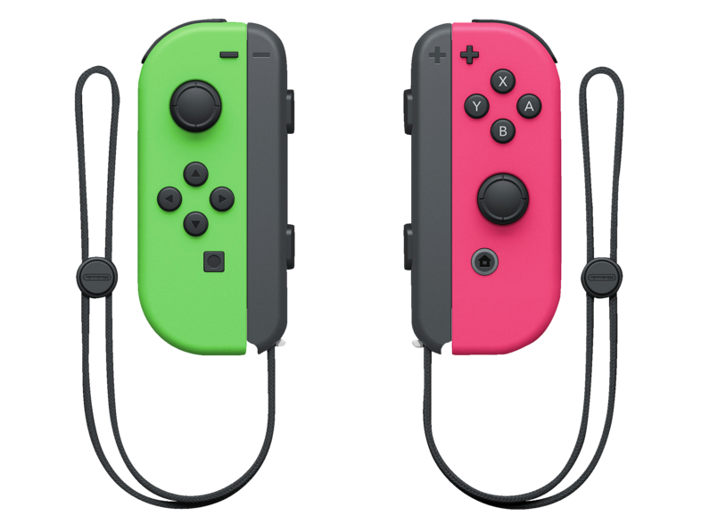 Mando - Nintendo Switch, Joy-Con, Dos Mandos, Verde y Rosa