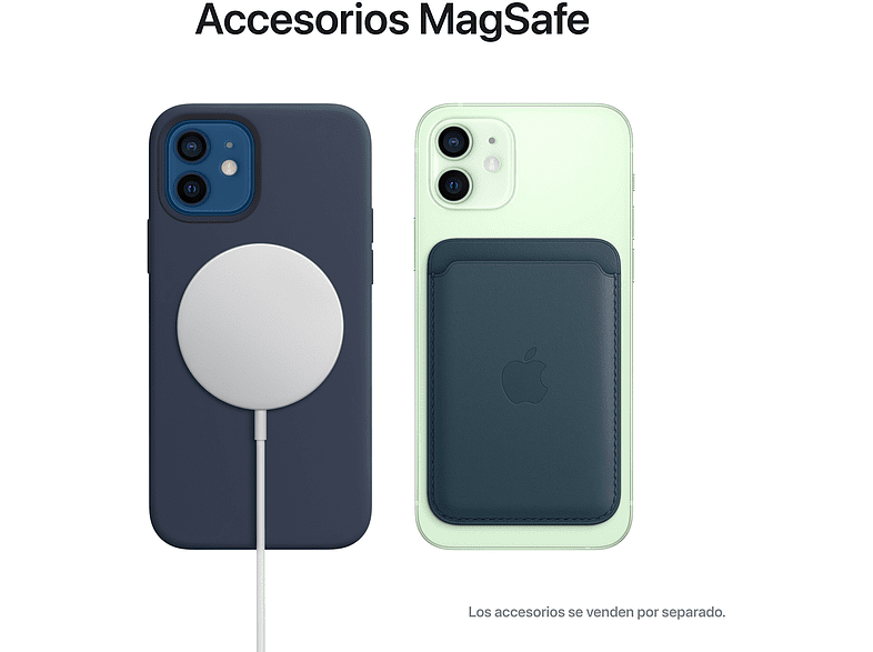 Apple iPhone 12, Verde, 64 GB, 5G, 6.1 OLED Super Retina XDR, Chip A14 Bionic, iOS