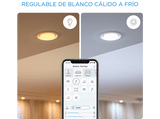 Bombilla inteligente - Wiz Globo G95 E27, 75W, Luz cálida a fría, Wifi y Bluetooth, Control por voz