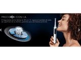 Cepillo eléctrico - Oral-B iO 10, Con 1 Cabezal Y 1 Estuche De Viaje De Carga, Diseñado Por Braun, Blanco