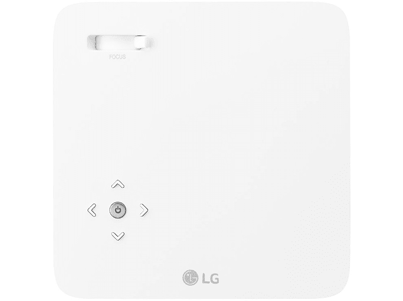Proyector - LG PH30N, 250 lúmenes, HD, Bluetooth, Batería, Blanco