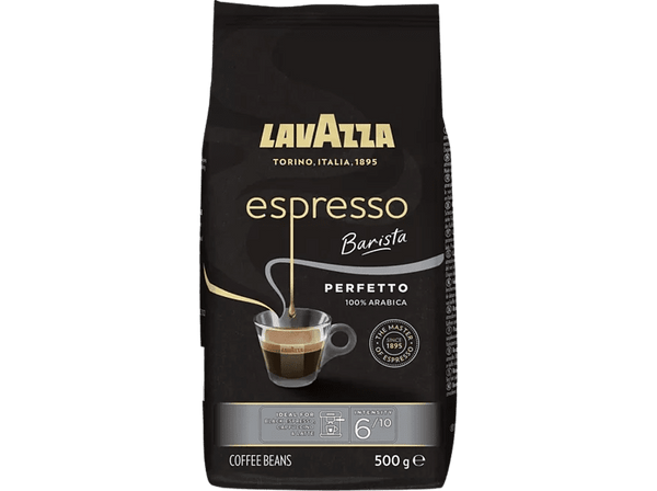 Café en grano - Lavazza Espresso Barista Perfetto, 500g, 100% arábica, Sabor a chocolate