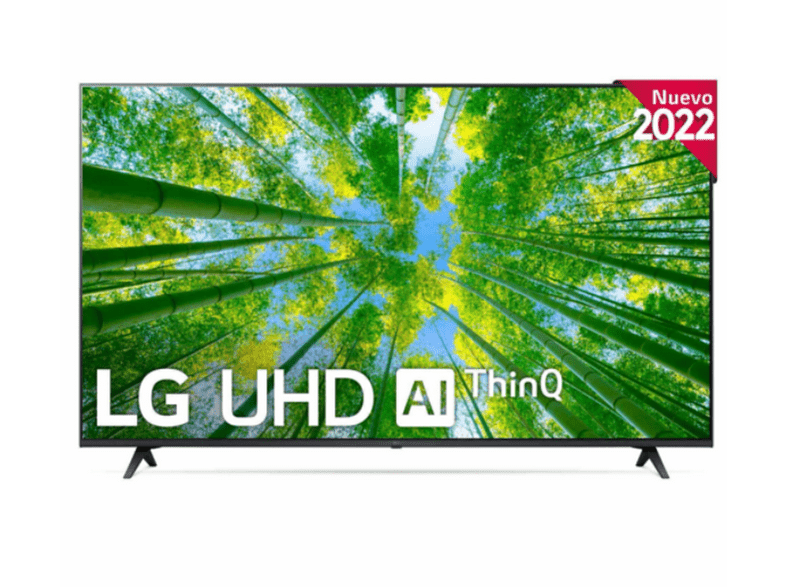 TV LED 55 - LG 55UQ80006LB, UHD 4K, Procesador Inteligente α5 Gen5 AI Processor 4K, Smart TV, DVB-T2 (H.265), Negro