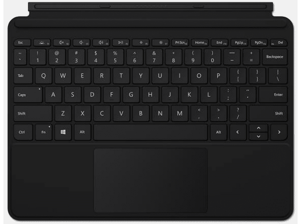 Funda con teclado - Microsoft Surface Go Type Cover para Surface Go 2, Negro Mate