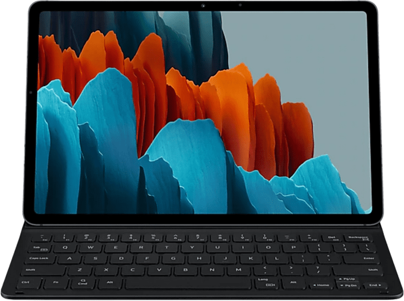 Funda tablet - Samsung EF-DT630BBSGES, Para Galaxy Tab S7 (11), TPU, Tapa de libro, Negro