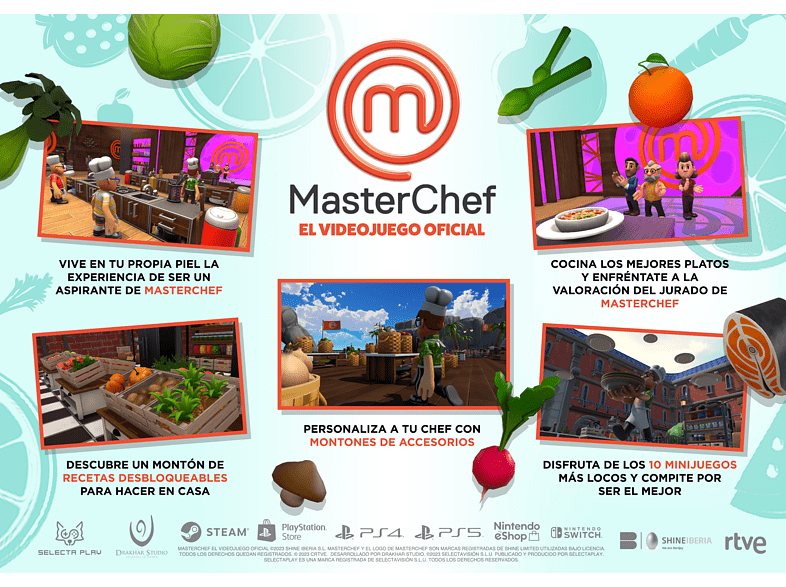 PS4 MasterChef El Videojuego Oficial