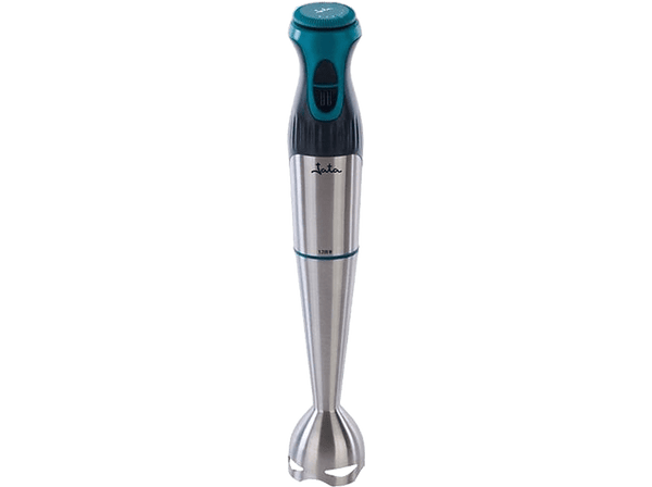 Batidora de mano - Jata BT159, 1200 W, 2 Velocidades, Mango desmontable, Recipiente 2 L, Inox y Azul