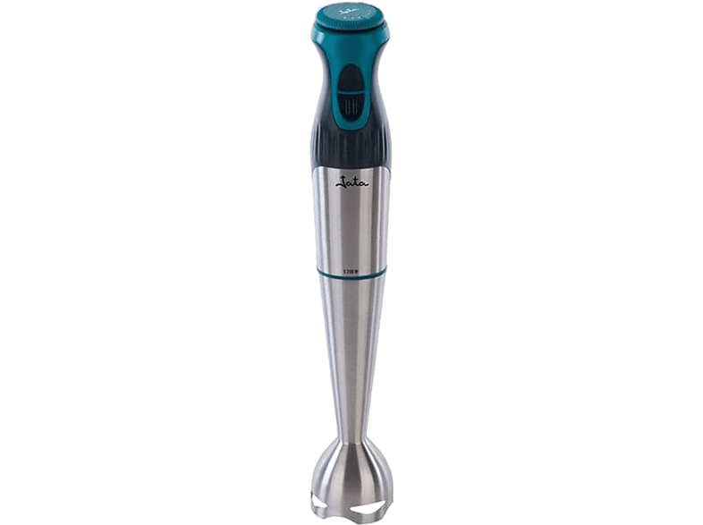 Batidora de mano - Jata BT159, 1200 W, 2 Velocidades, Mango desmontable, Recipiente 2 L, Inox y Azul