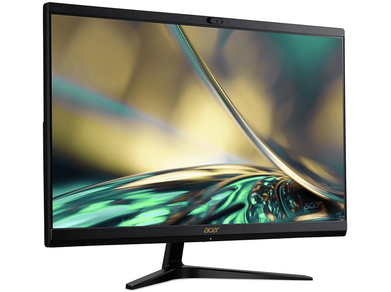 All in one - Acer Aspire C24-1700, 23.8 Full HD, Intel® Core™ i5-1235U, 16GB RAM, 512GB SSD, Iris® Xe Graphics, Sin sistema operativo, Black